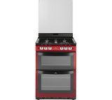 NEW WORLD NW601GTCL 60cm Gas Cooker - Metallic Red