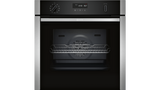 Neff N50 B2ACH7HH0B 60cm Single Built In Electric Oven Stainless Steel