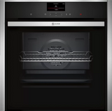 Neff B57CS24H0B - N 90 Slide and Hide Built-In Single Electric Oven - Black