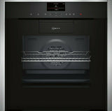 Neff B87VS38N0B N 90 Slide & Hide Oven with VarioSteam Stainless steel 60cm