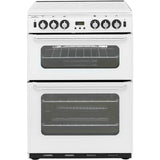 New World Newhome 600TSIDOM - 60cm Gas Cooker w/ Lid -  White (444440038)