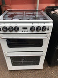 New World Newhome 600TSIDOM - 60cm Gas Cooker w/ Lid -  White (444440038)