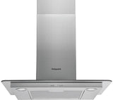 HOTPOINT PHFG7.5FABX Chimney Cooker Hood - Stainless Steel