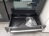 RANGEMASTER 110cm Range cooker - Black & Chrome // LPG Ready //