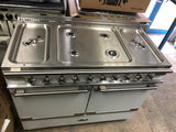 RANGEMASTER Elise 110 Dual Fuel Range Cooker - White & Chrome  LPG Convertible