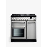 Rangemaster LSK90DFFSS/C Longstock dual fuel cooker 90cm