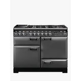 Rangemaster lkd110dffsl Leckford Deluxe 110cm Dual Fuel Range Cooker, Black