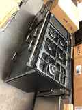 Rangemaster lkd110dffsl Leckford Deluxe 110cm Dual Fuel Range Cooker, Black