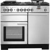 Rangemaster PDL100DFFSS/C - 100cm Dual Fuel Range Cooker - Stainless Steel