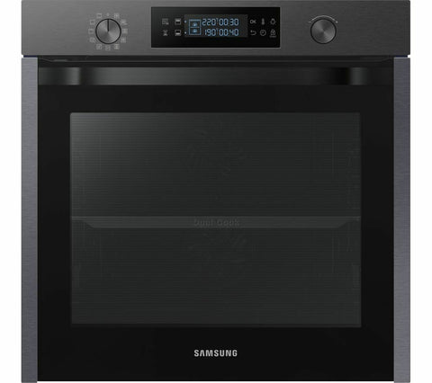 SAMSUNG Dual Cook NV75K5571 Electric Oven - Black 60cm