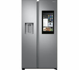 SAMSUNG RS68N8941SL/EU American-Style Smart Family Hub Fridge Freezer - Silver