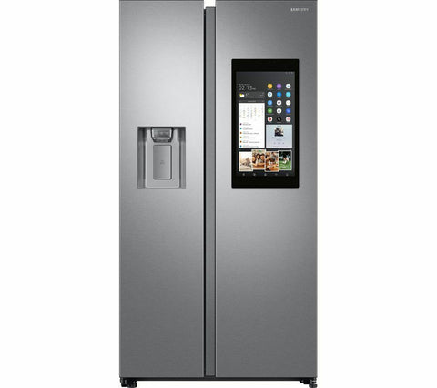 SAMSUNG RS68N8941SL/EU American-Style Smart Family Hub Fridge Freezer - Silver