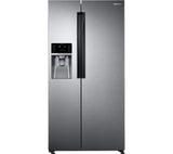 SAMSUNG RS58K6487SL American-Style Fridge Freezer - Easy Clean Steel