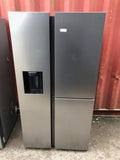 Samsung RS68N8670S9 American Fridge Freezer - Matt Stainless Steel
