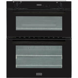 Stoves SGB700PS - Double Built-Under Gas Oven - Black [444440831]
