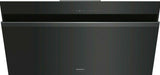 SIEMENS iQ700 LC91KWW69B - 90cm Wall-mounted cooker hood - Black Glass