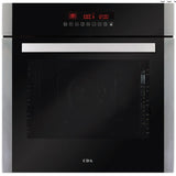 CDA SK511SS -60cm Pyrolytic Single Oven – Black & Stainless Steel