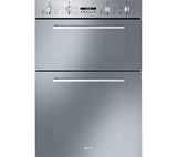 SMEG Cucina DOSF44X Electric Double Oven - Stainless Steel