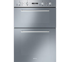 Smeg cucina built under sales double oven