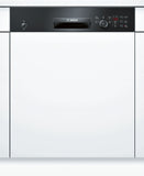 Bosch Serie | 4 SMI50C16GB Semi-Integrated Dishwasher - Black