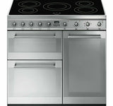 Smeg Symphony SY93i 90cm Induction Range Cooker - Stainless Steel