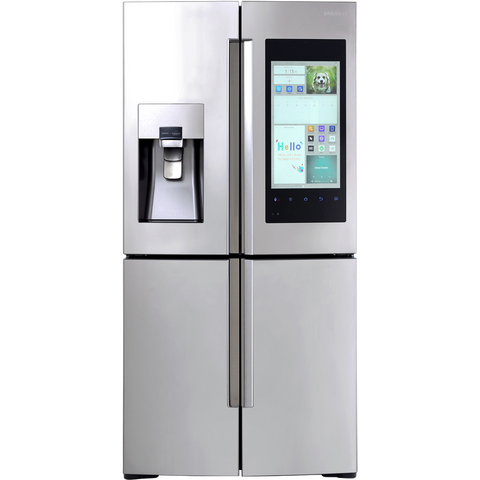 Samsung RF56M9540SR Family Hub 91cm Frost Free American Fridge