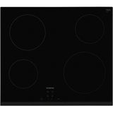 Siemens ET651HE17E 59cm 4 Burners Ceramic Hob Electronic Display Touch Control