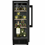 Siemens KU20WVHF0G IQ-500 Built In F Wine Cooler Fits 21 Bottles Black New