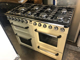 Smeg TR4110P1 Victoria 110Cm Dual Fuel Range Cooker Cream LPG Convertible