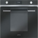 Smeg SF109N Linea - 60cm Single Oven - Black