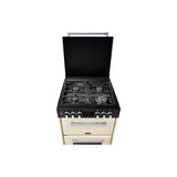 Stoves Richmond 600DF 60cm Double Oven Dual Fuel Cooker Lid Cream 444444722