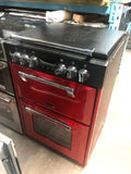 Stoves Richmond 600DF Dual Fuel Cooker 60cm Double Oven Jalapeno Red 444444724