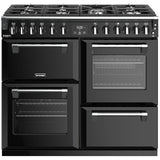 Stoves Richmond Deluxe S1000DF Black 100cm Dual Fuel Range Cooker 444444907