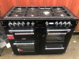 Stoves Richmond S1100G - 110cm Gas Range Cooker - Black [444410803]