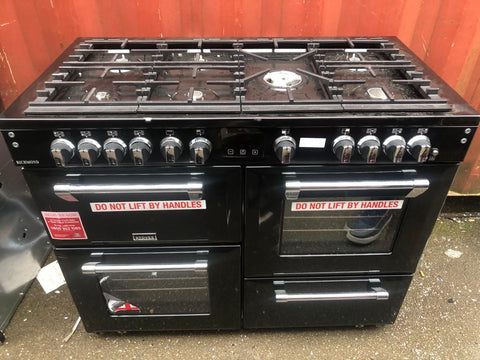 Stoves Richmond S1100G - 110cm Gas Range Cooker - Black [444410803]