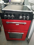 Stoves Richmond 550DFW - 55cm Dual Fuel Cooker - Jalapeno Red (444442900)