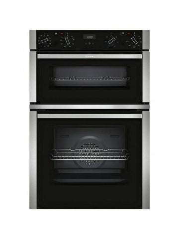 NEFF U1ACE5HN0B - 90cm Electric Double Oven - Stainless Steel