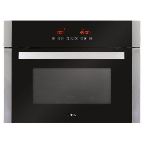 CDA VK902SS - Compact combination microwave - Black & Stainless Steel