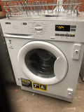 ZANUSSI Z712W43BI Built-In Integrated 7 kg Washing Machine