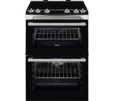 ZANUSSI ZCV66060XE 60 cm Electric Ceramic Cooker - Stainless Steel