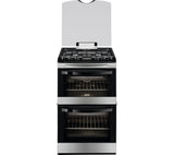 ZANUSSI ZCG43200XA - 55cm Gas Cooker - Stainless Steel