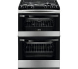 Zanussi ZCG63040XA 60cm Gas Cooker - Stainless Steel