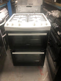 Zanussi ZCG63050WA 60cm Double Gas Cooker with Electric Grill White