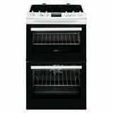 Zanussi ZCV46250WA Free Standing Electric Cooker with Ceramic Hob 55cm - White