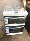 Zanussi ZCK68300W 60cm Dual Fuel Cooker in White