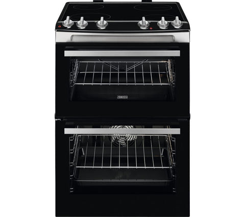 Zanussi ZCV660TRXE 60 cm Electric Ceramic Cooker Stainless Steel