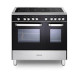 KENWOOD CK408/1 - 90cm Electric Ceramic Range Cooker - Black