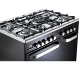 KENWOOD CK503 Dual Fuel Range Cooker 90 cm Black LPG Convertible