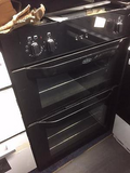 BELLING BI90FP Electric Double Oven - Black