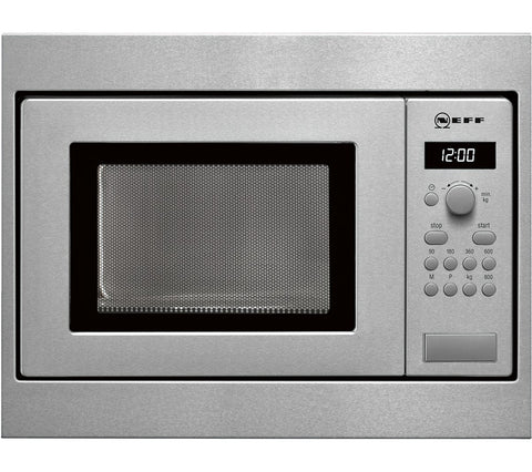 NEFF H53W50N3GB Built-in Solo Microwave - Stainless Steel